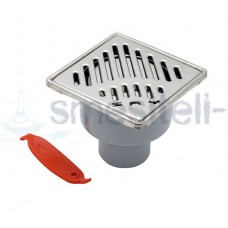 СИФОН ПРАВ "SAY LUX" PVC Ф50