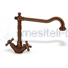 СМЕСИТЕЛ "РЕТРО" - ЛУКС ЗА КУХНЯ BRONZE